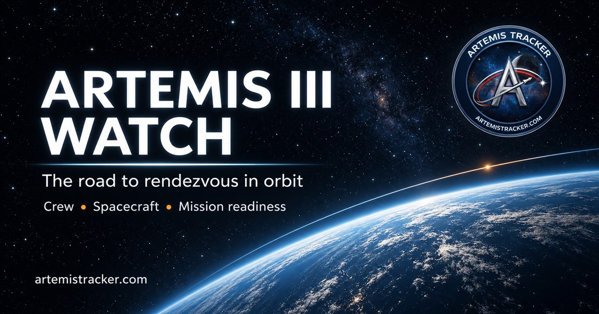 Artemis 3 (III) Tracker: Launch Date, Crew & Mission Updates